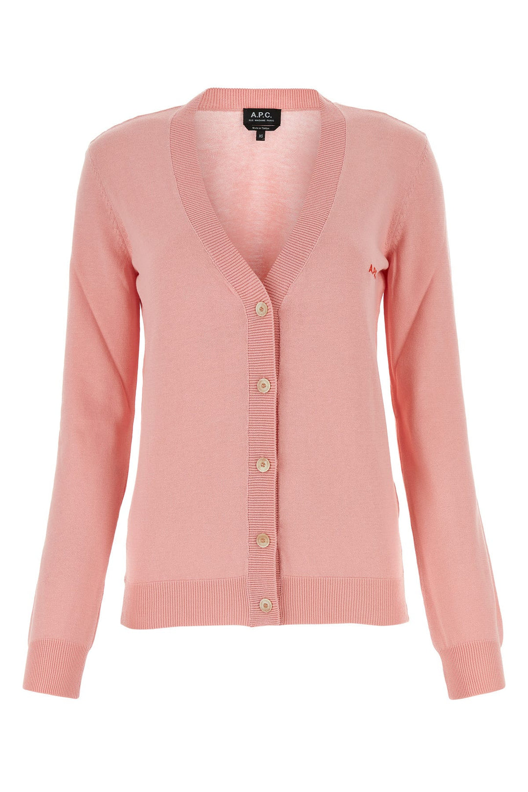 Pink cotton Bella cardigan