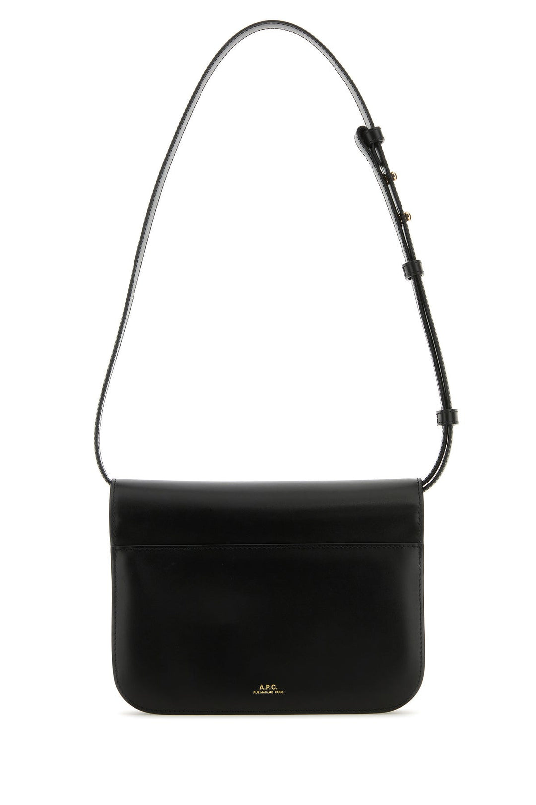 Black leather small Astra crossbody bag