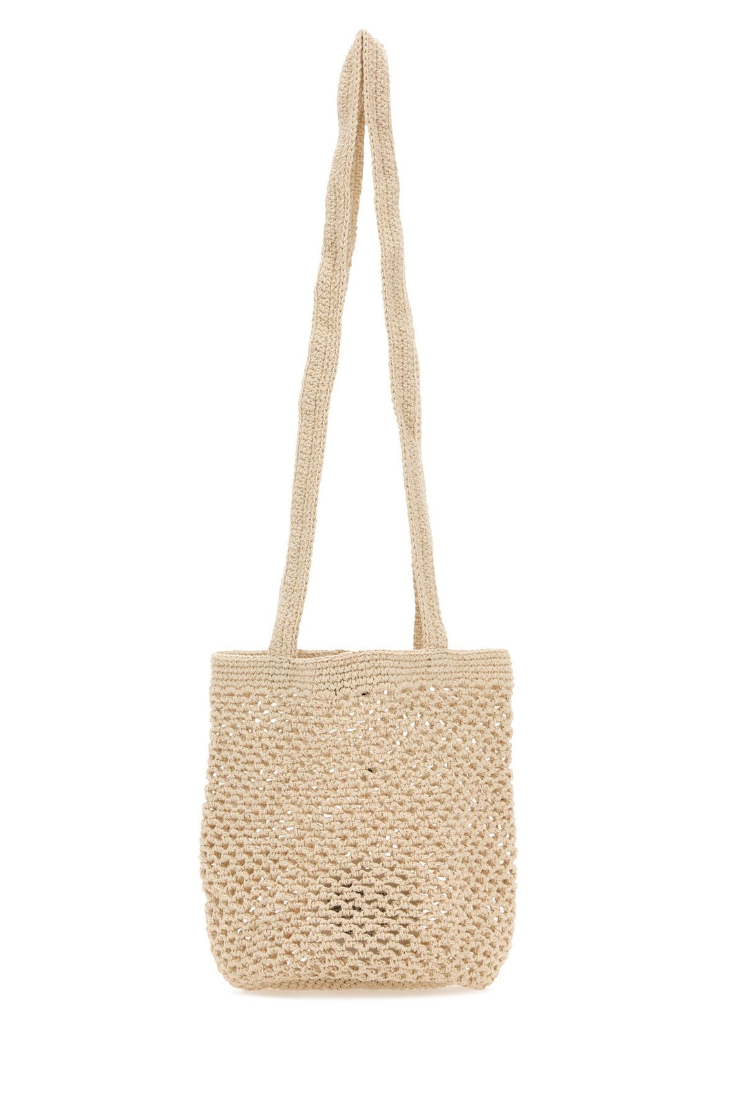 Sand crochet Fisherman shoulder bag