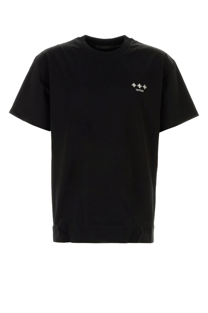 Black cotton t-shirt