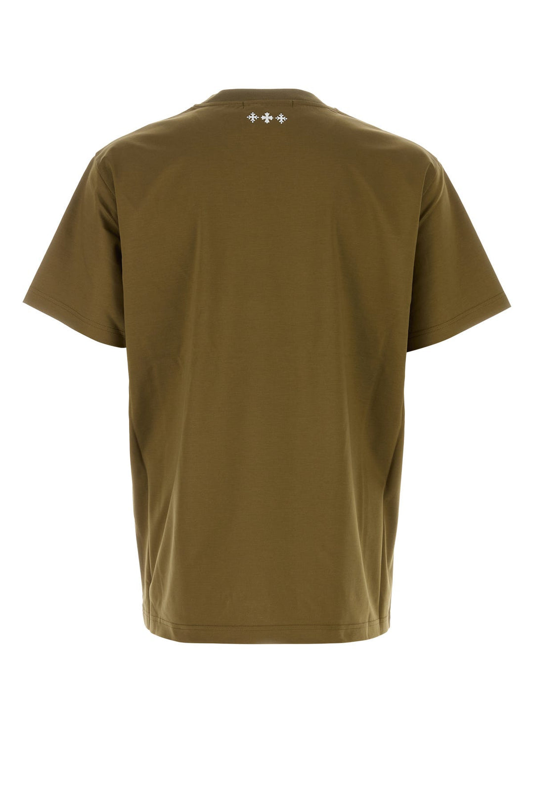 Army green cotton t-shirt