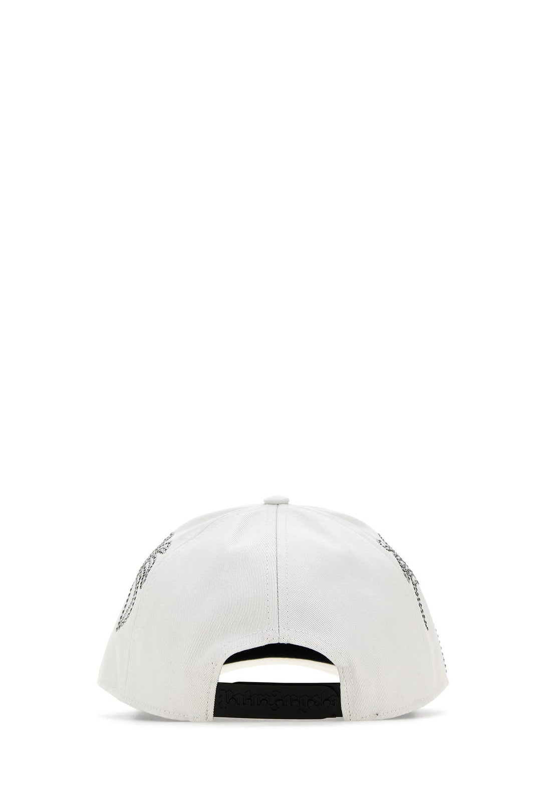 White cotton baseball cap