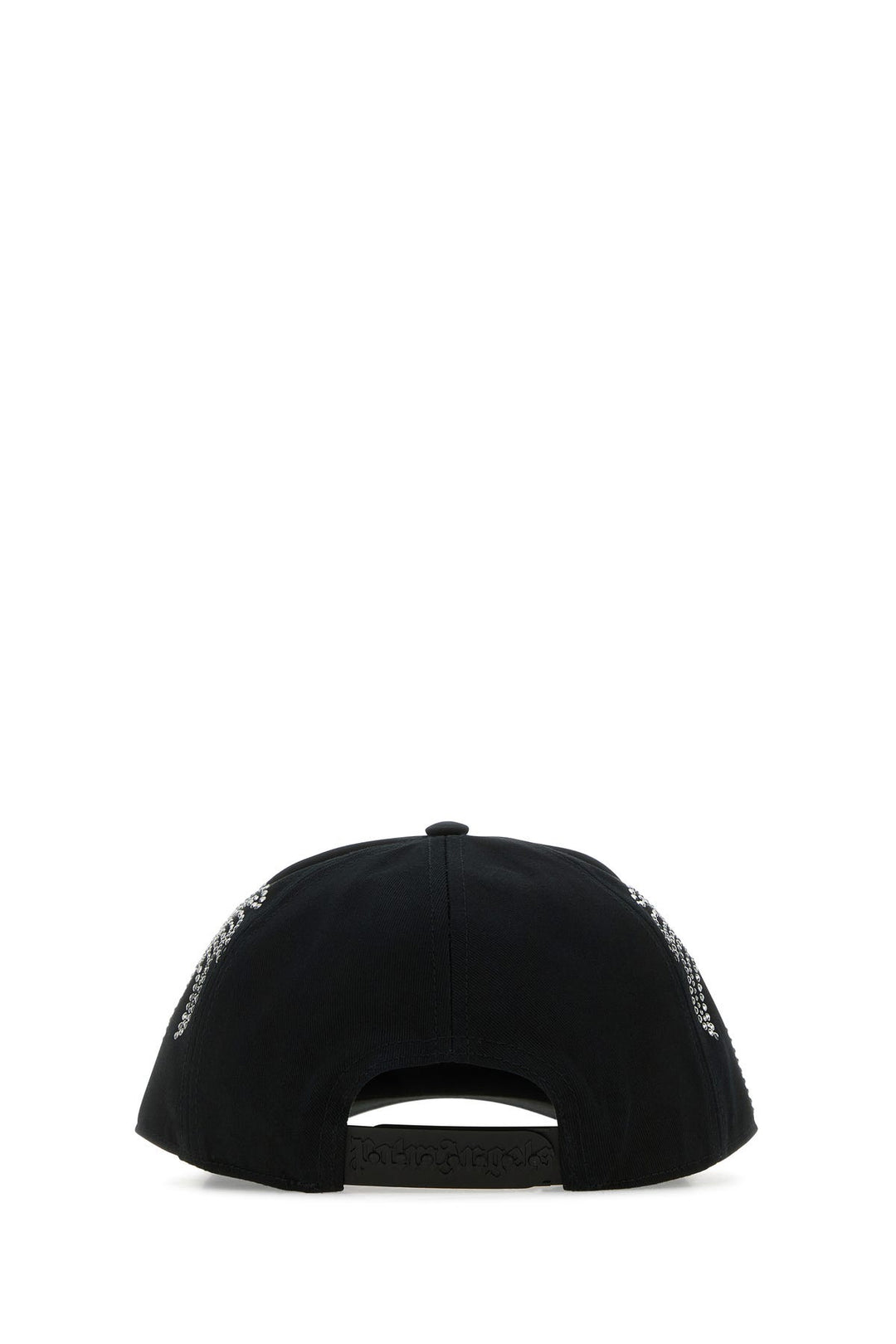 Black cotton baseball cap