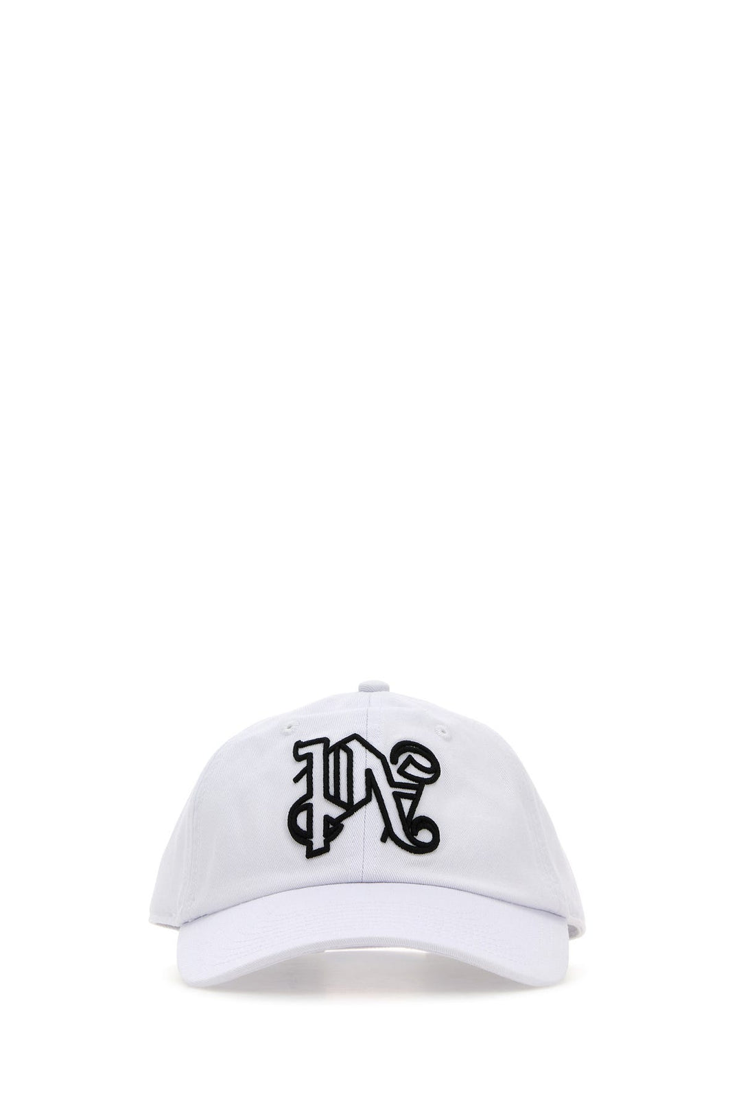 White cotton baseball cap