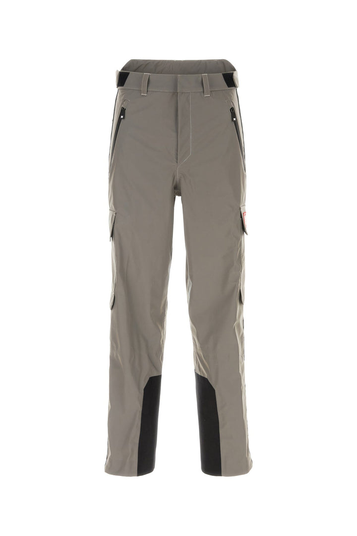 Grey nylon ski pant