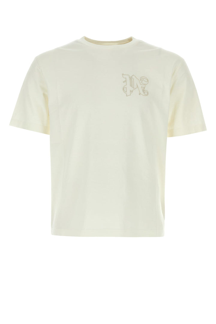 Ivory cotton t-shirt