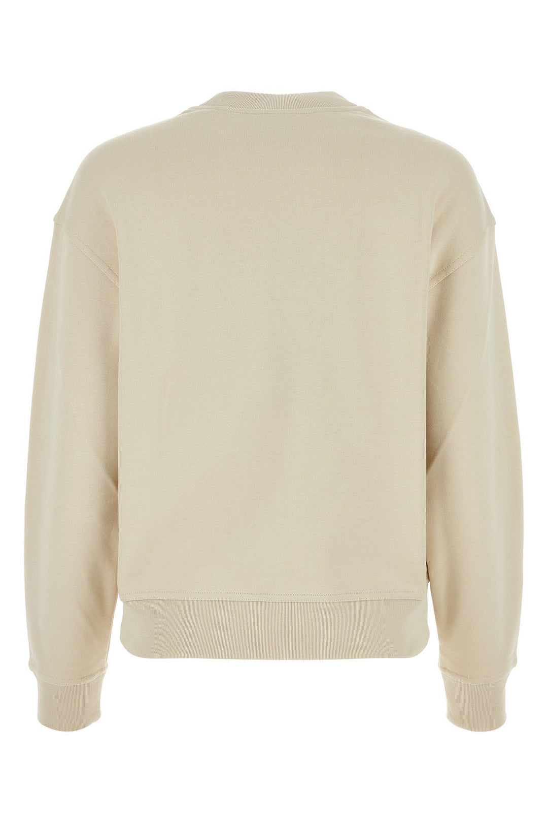 Beige cotton sweatshirt