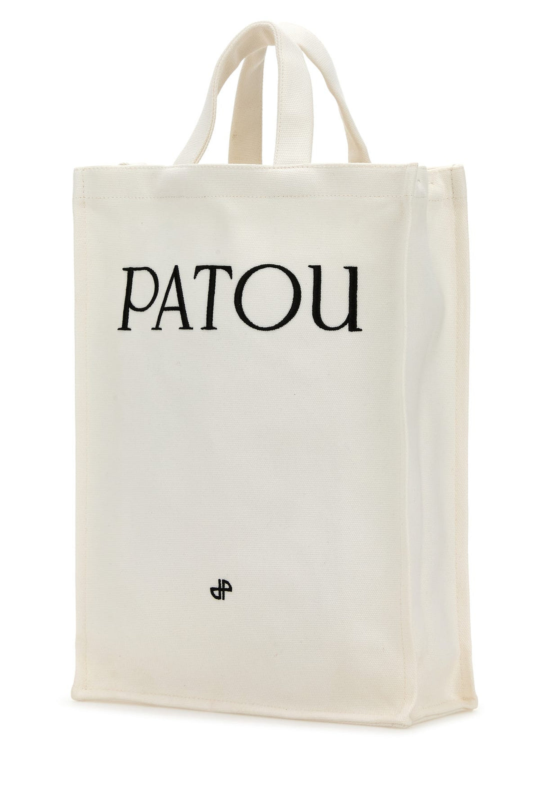 White canvas shopping bag