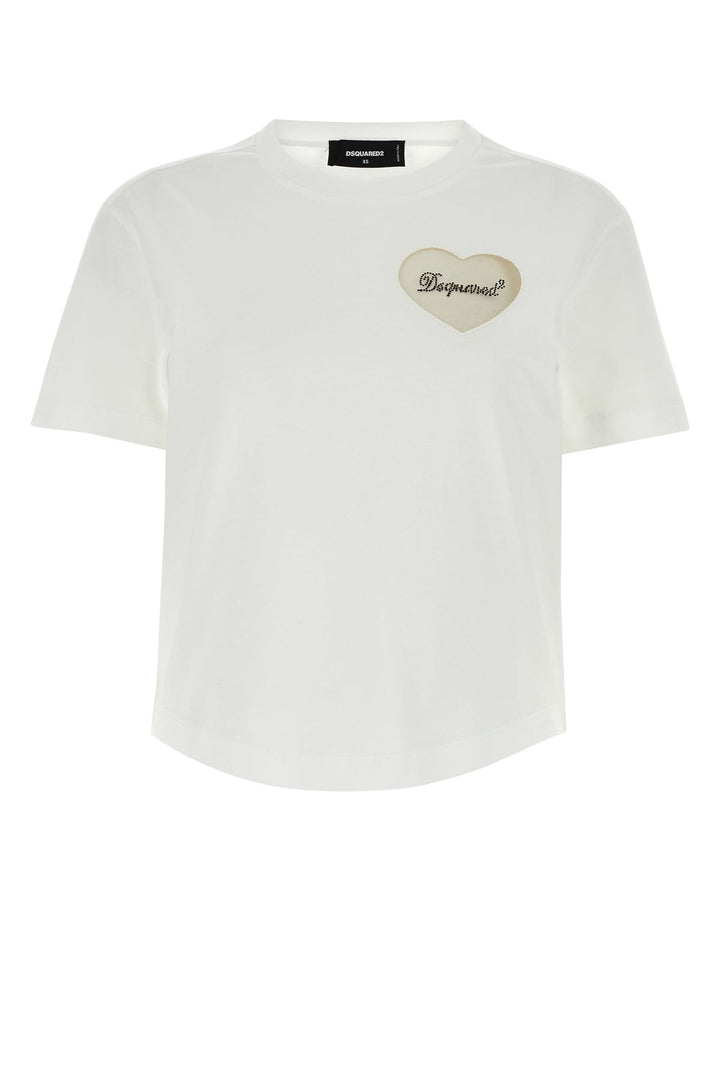 White jersey t-shirt