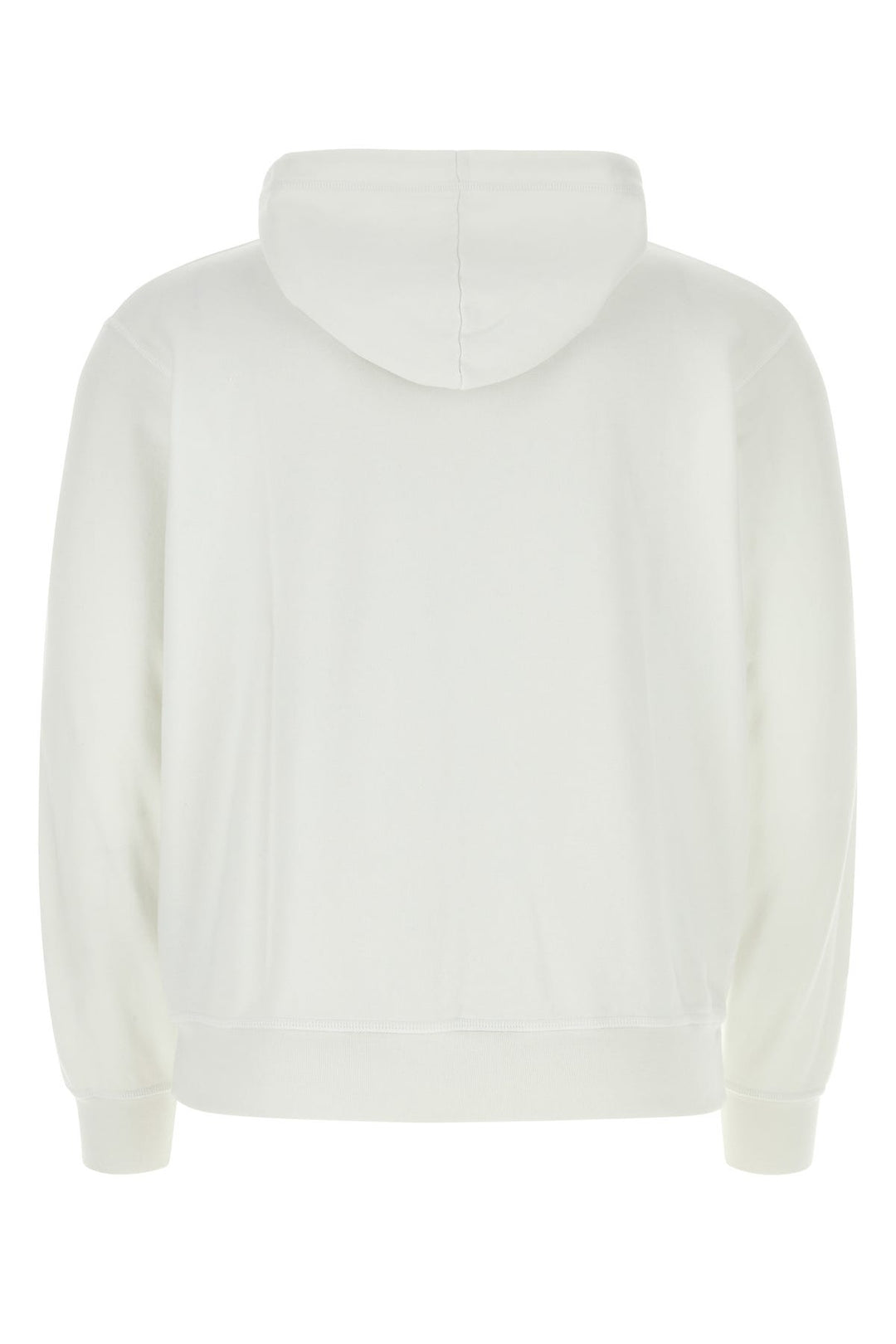 White cotton sweatshirt