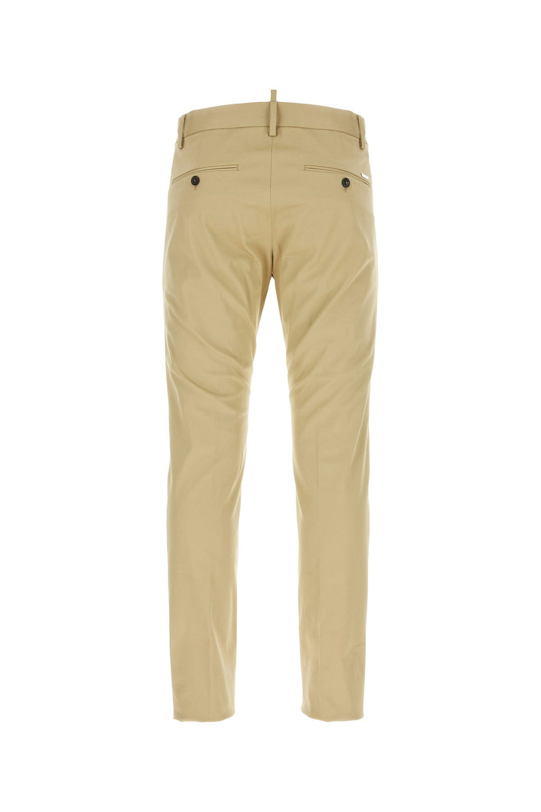 Beige stretch cotton Cool Guy pant