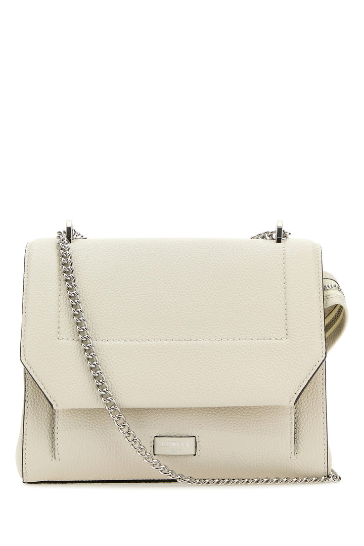 White leather Ninon handbag