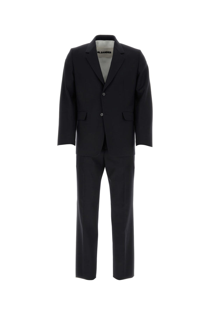 Midnight blue wool suit