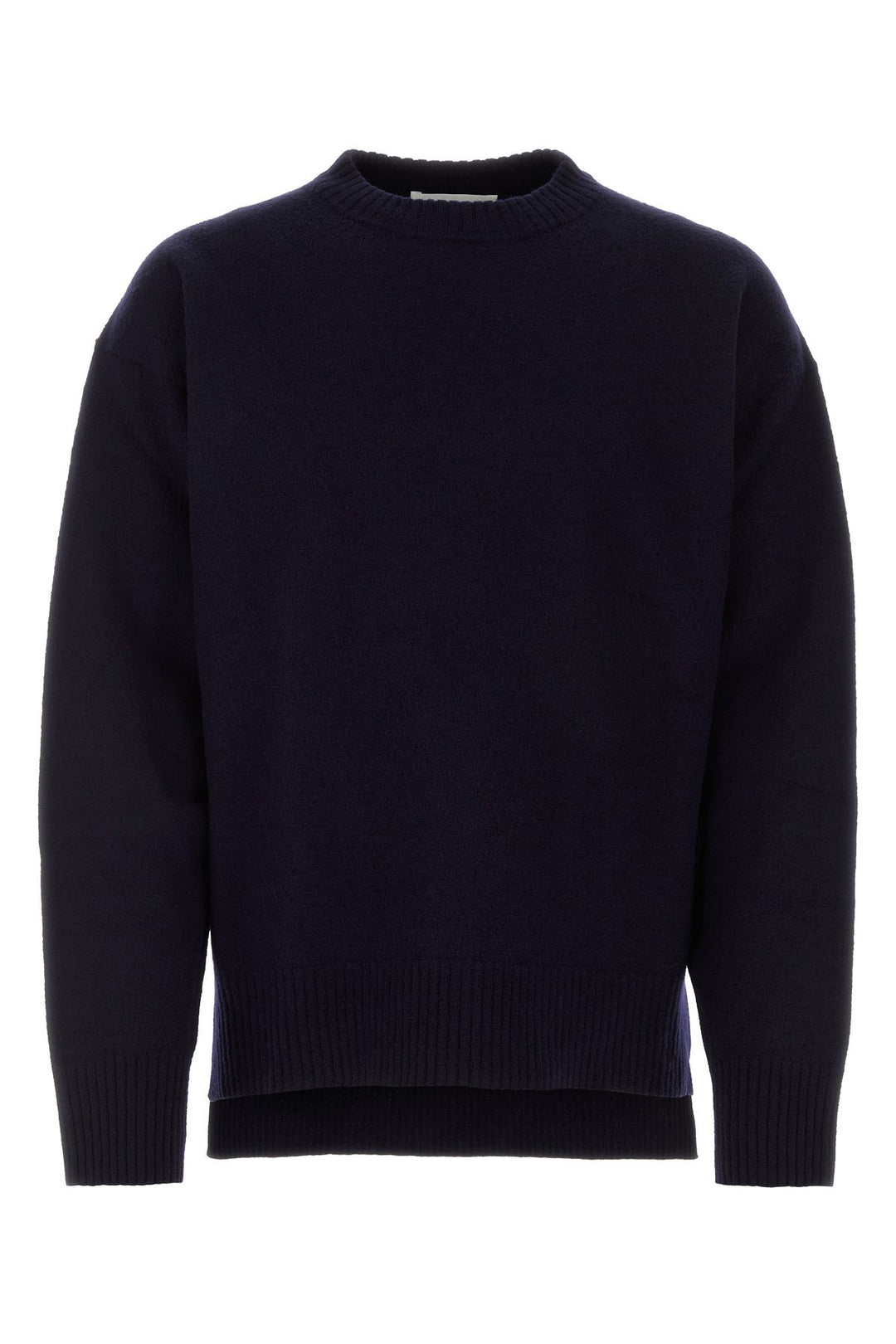 Dark blue wool oversize sweater