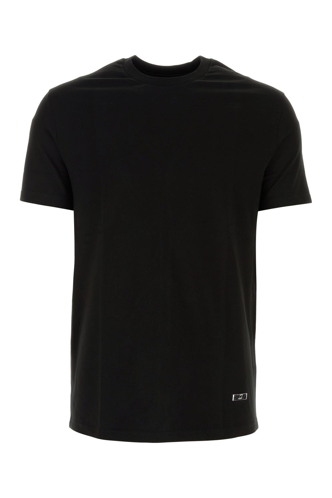 Black cotton t-shirt