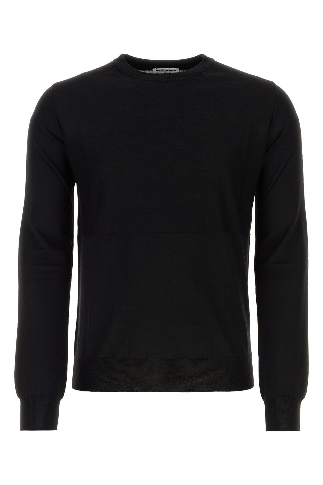 Black wool sweater