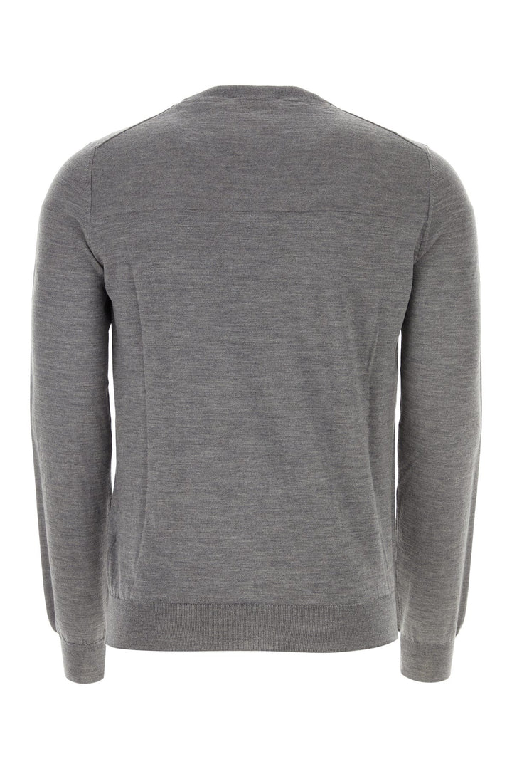 Grey wool sweater