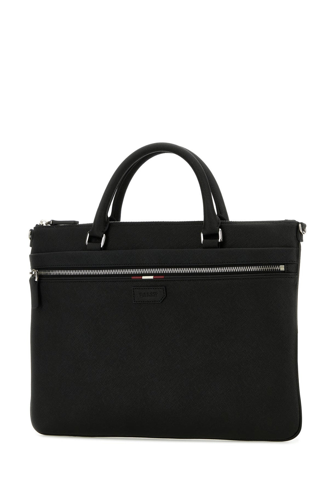 Black leather Patricio handbag