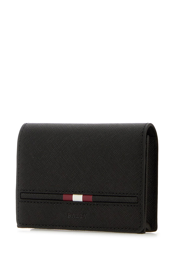 Black leather Penn wallet