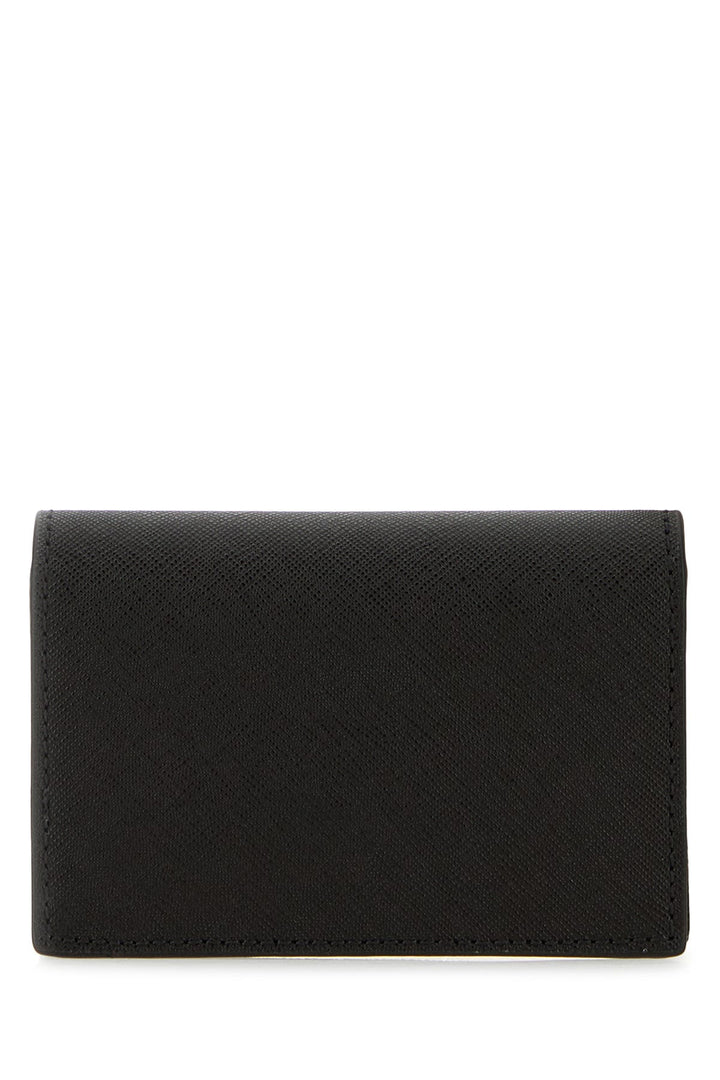 Black leather Penn wallet