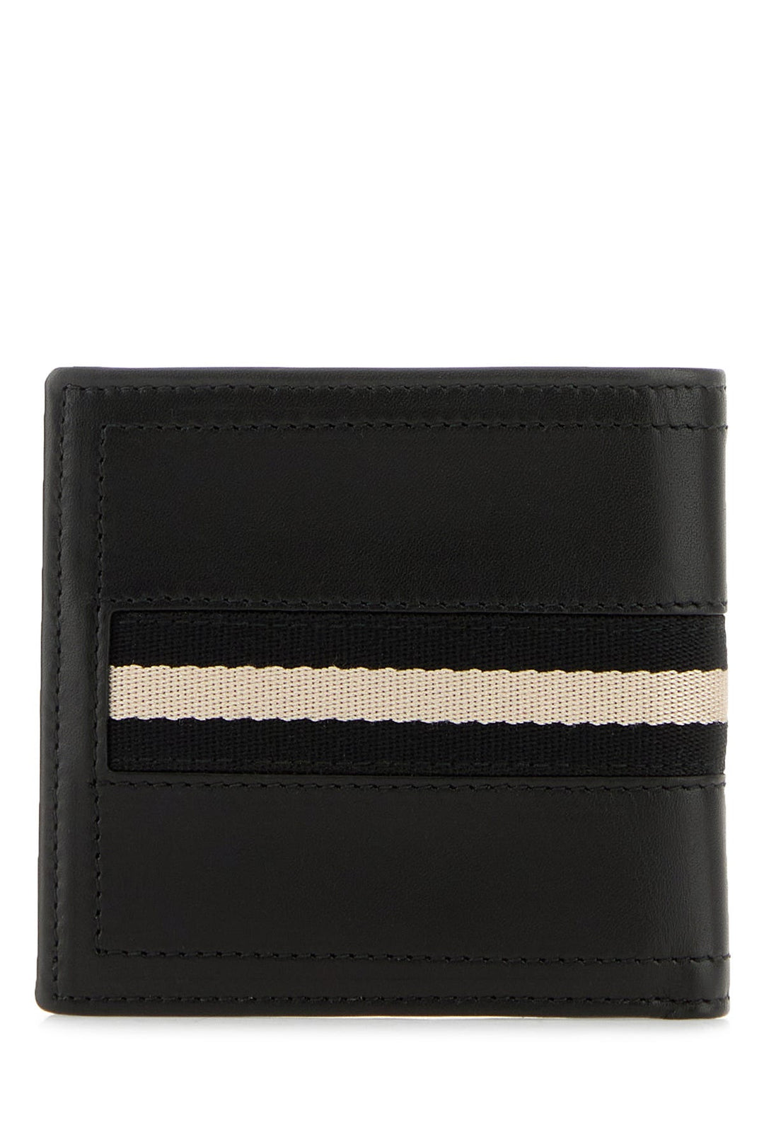 Black leather wallet