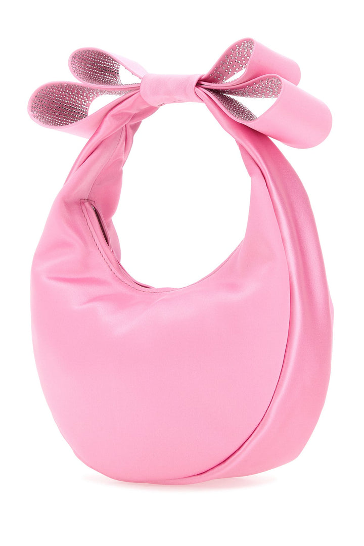 Pink satin small Cadeau handbag