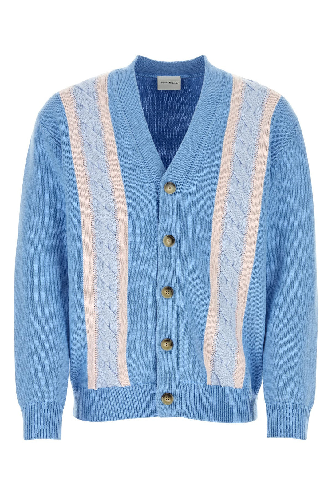 Light blue cotton cardigan