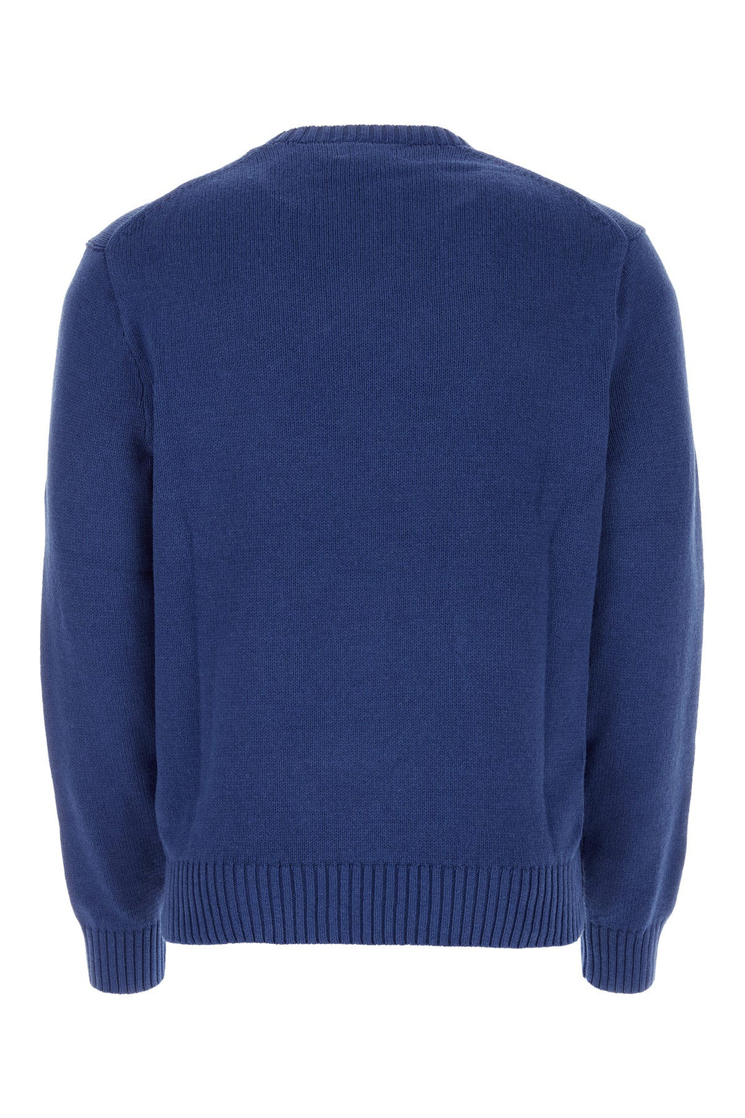 Blue cotton sweater