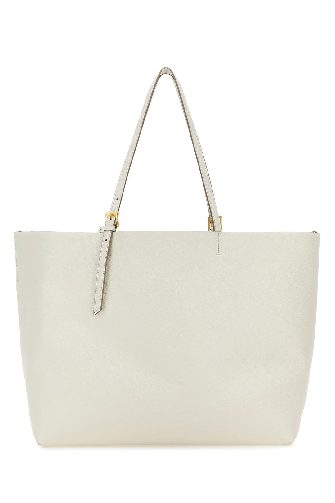 White leather large Himmel shopping bag