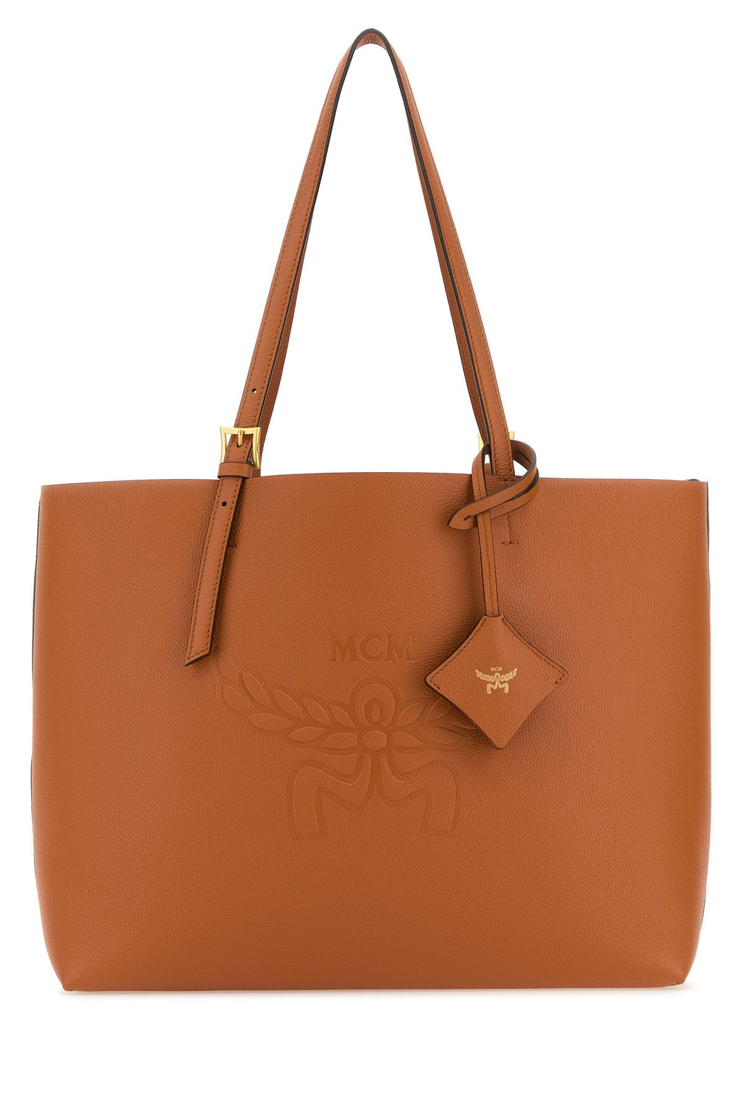 Caramel leather medium Himmel shopping bag