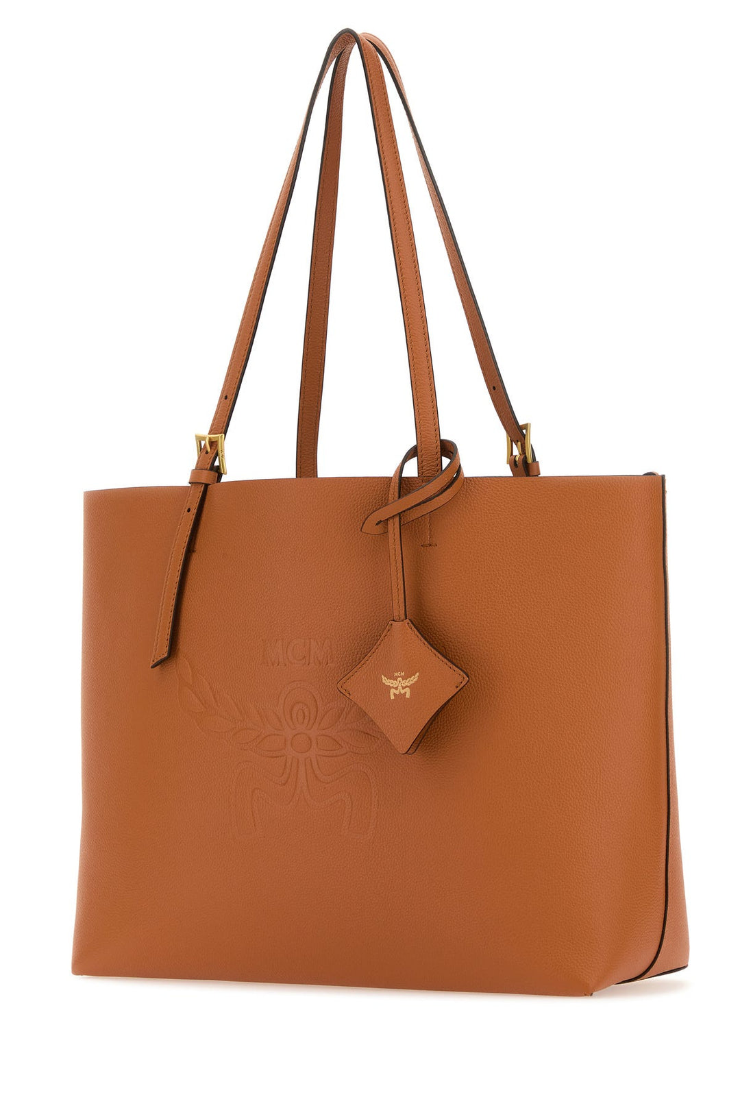 Caramel leather medium Himmel shopping bag