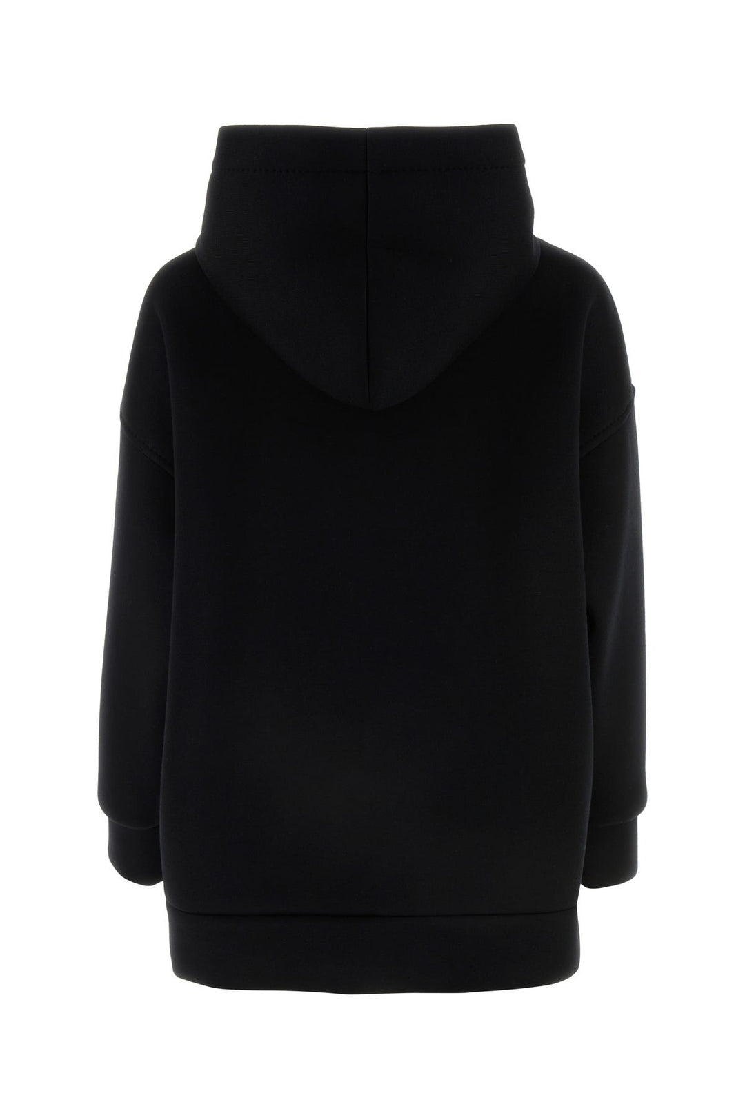 Black wool Obbia sweatshirt