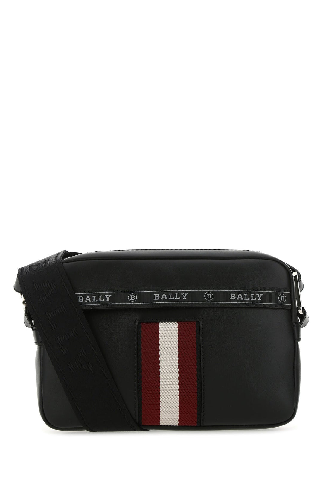 Black leather Hal crossbody bag