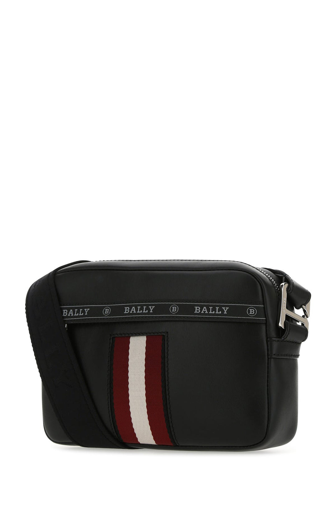 Black leather Hal crossbody bag