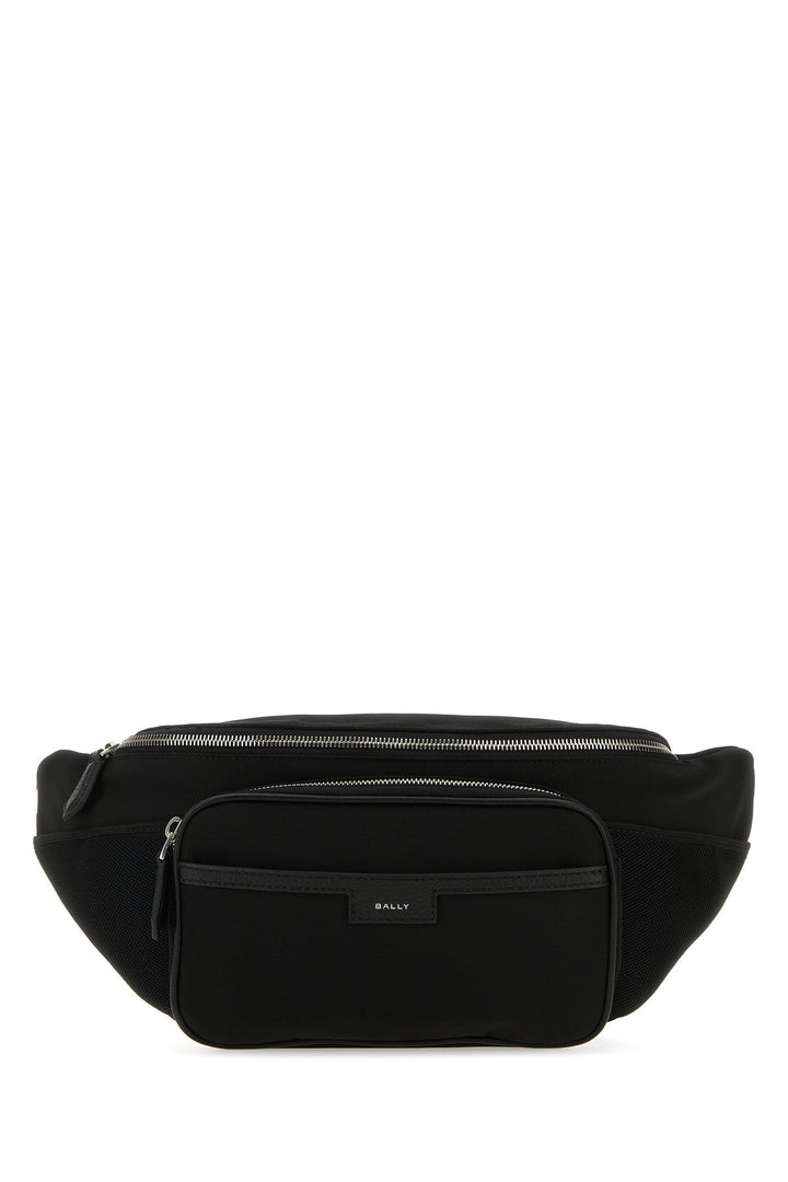 Black nylon Code belt bag