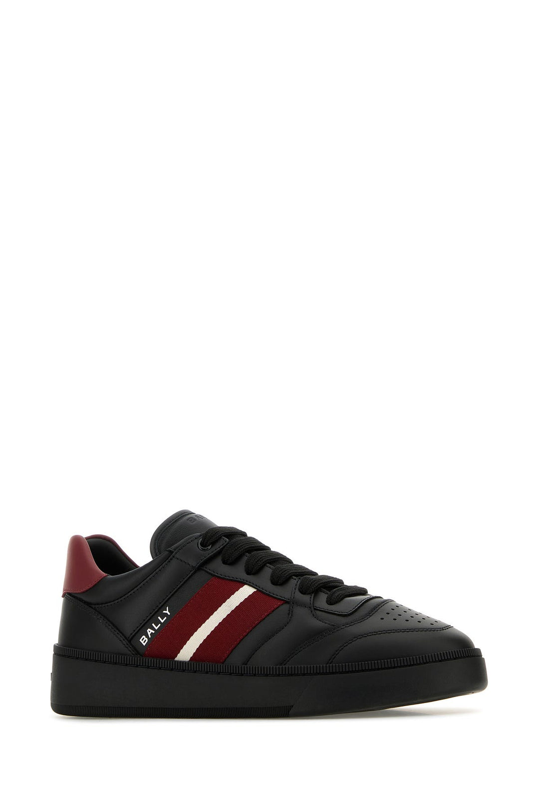 Black leather Rebby sneakers