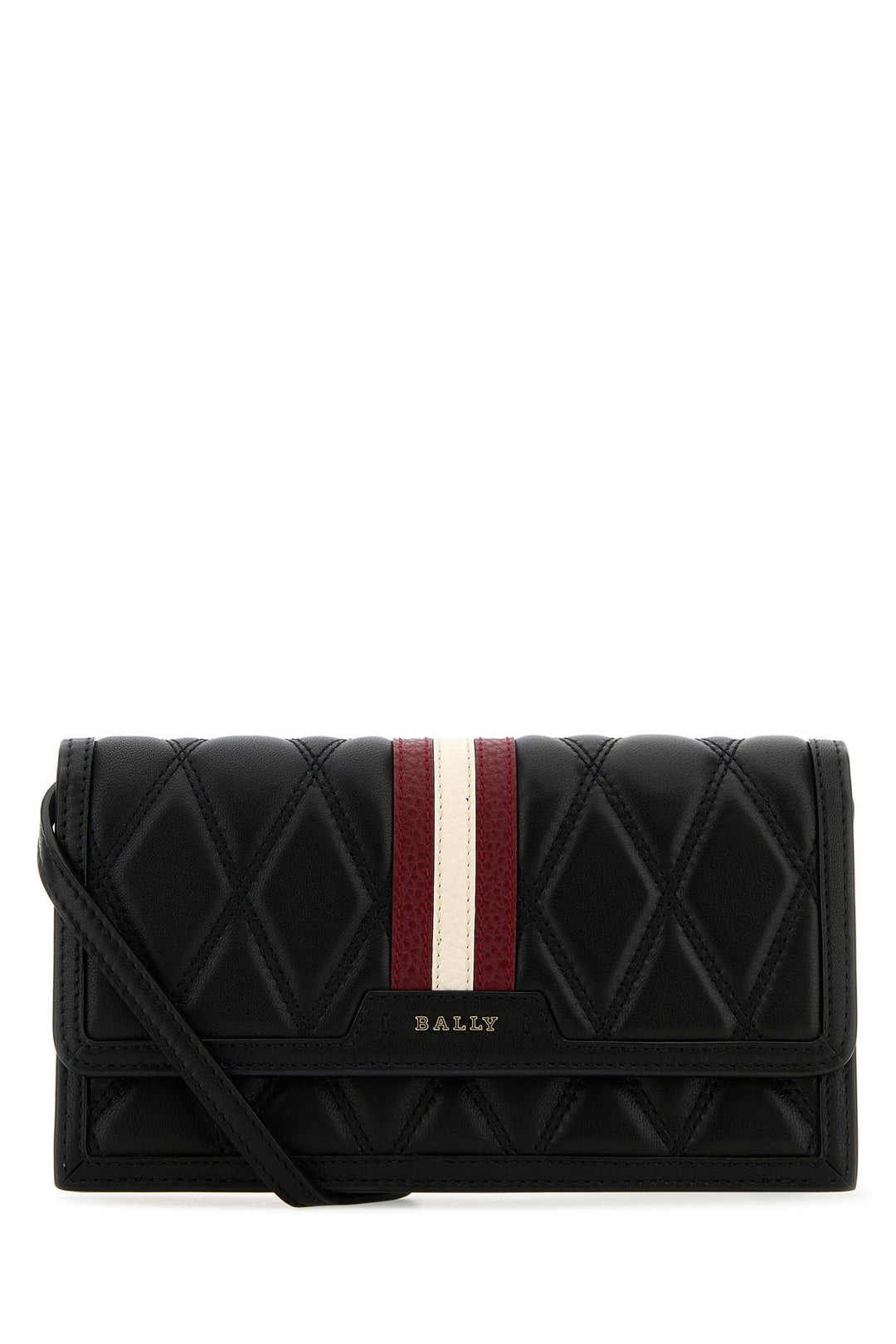 Balck leather Dafford crossbody bag