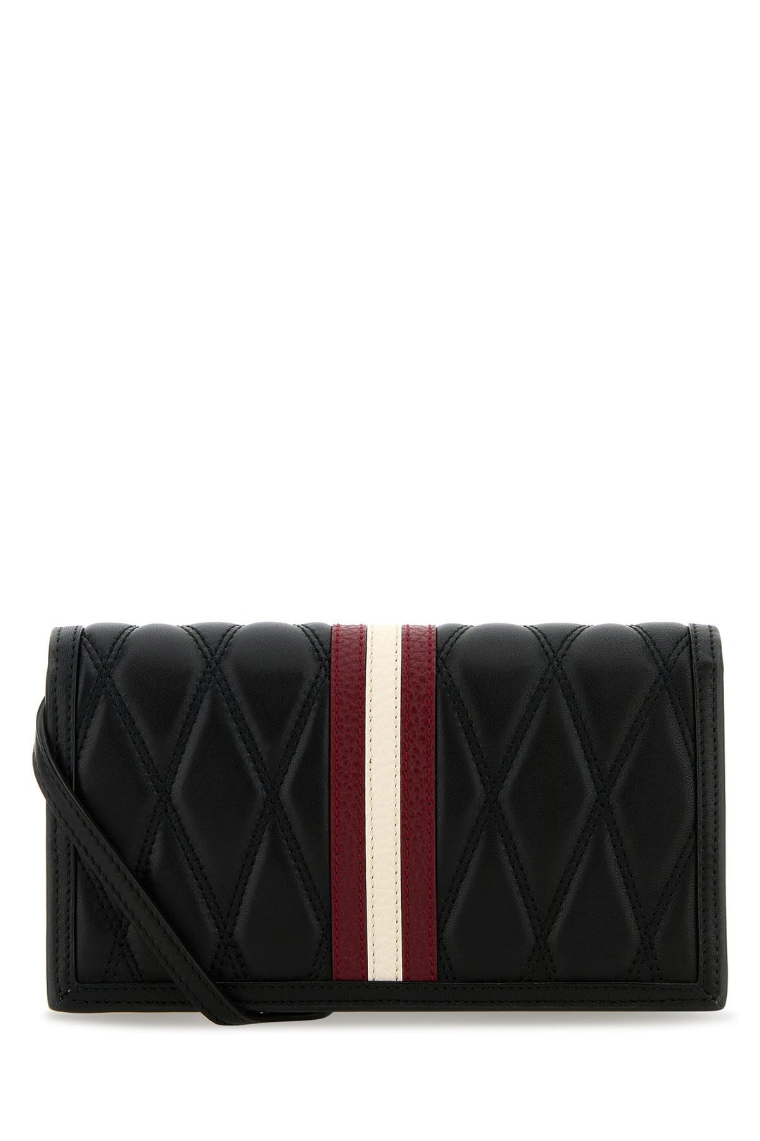 Balck leather Dafford crossbody bag