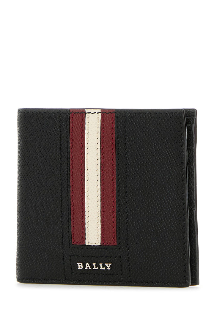 Black leather Trasai wallet