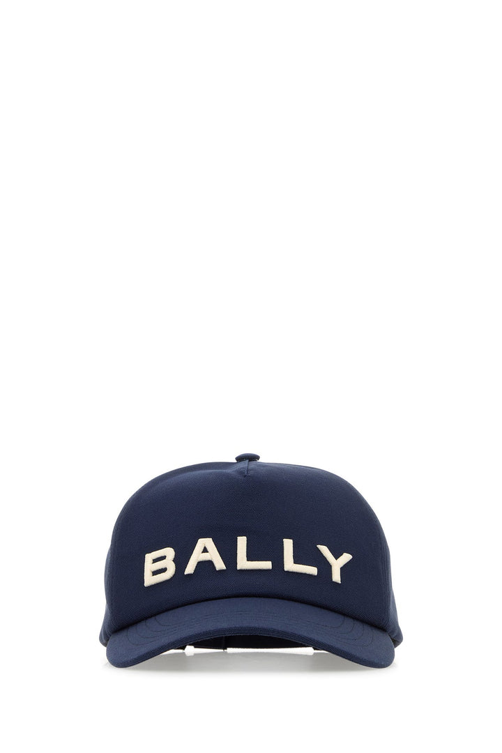 Midnight blue cotton baseball cap