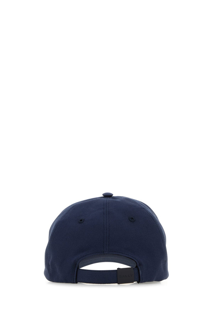 Midnight blue cotton baseball cap