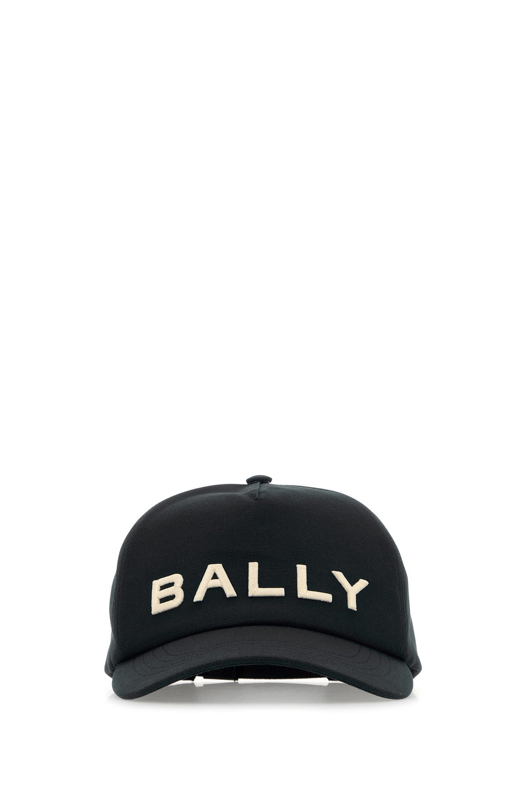 Black cotton baseball cap