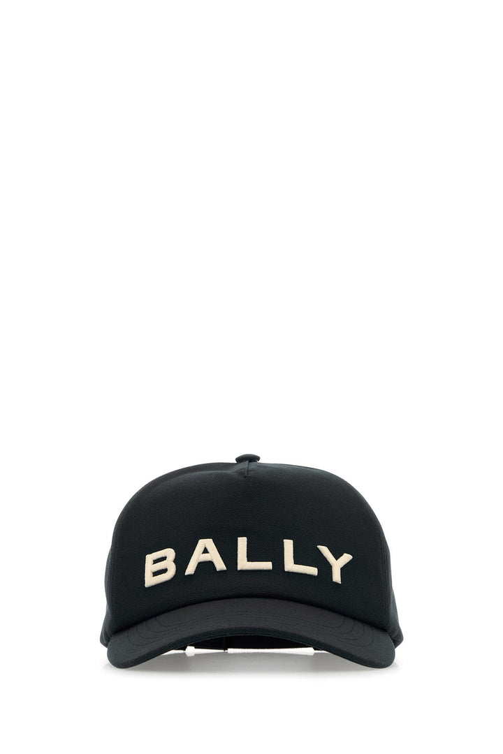 Black cotton baseball cap