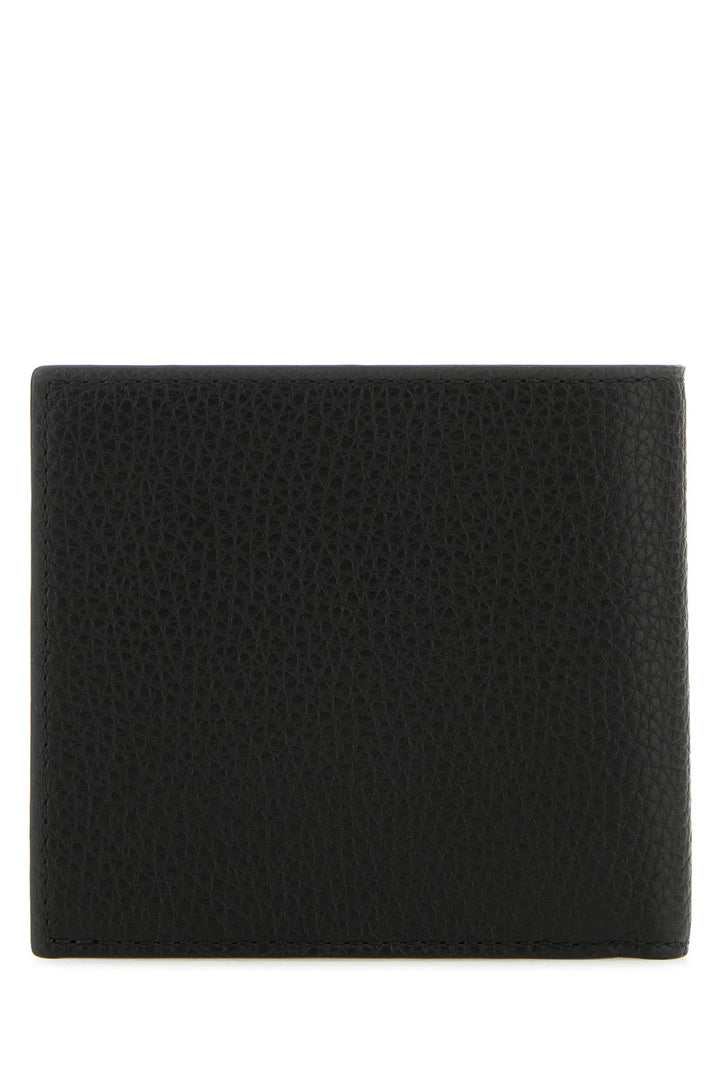 Black leather wallet