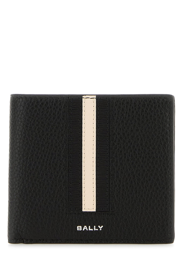 Black leather wallet