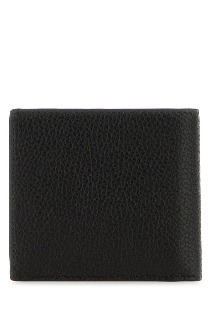 Black leather wallet