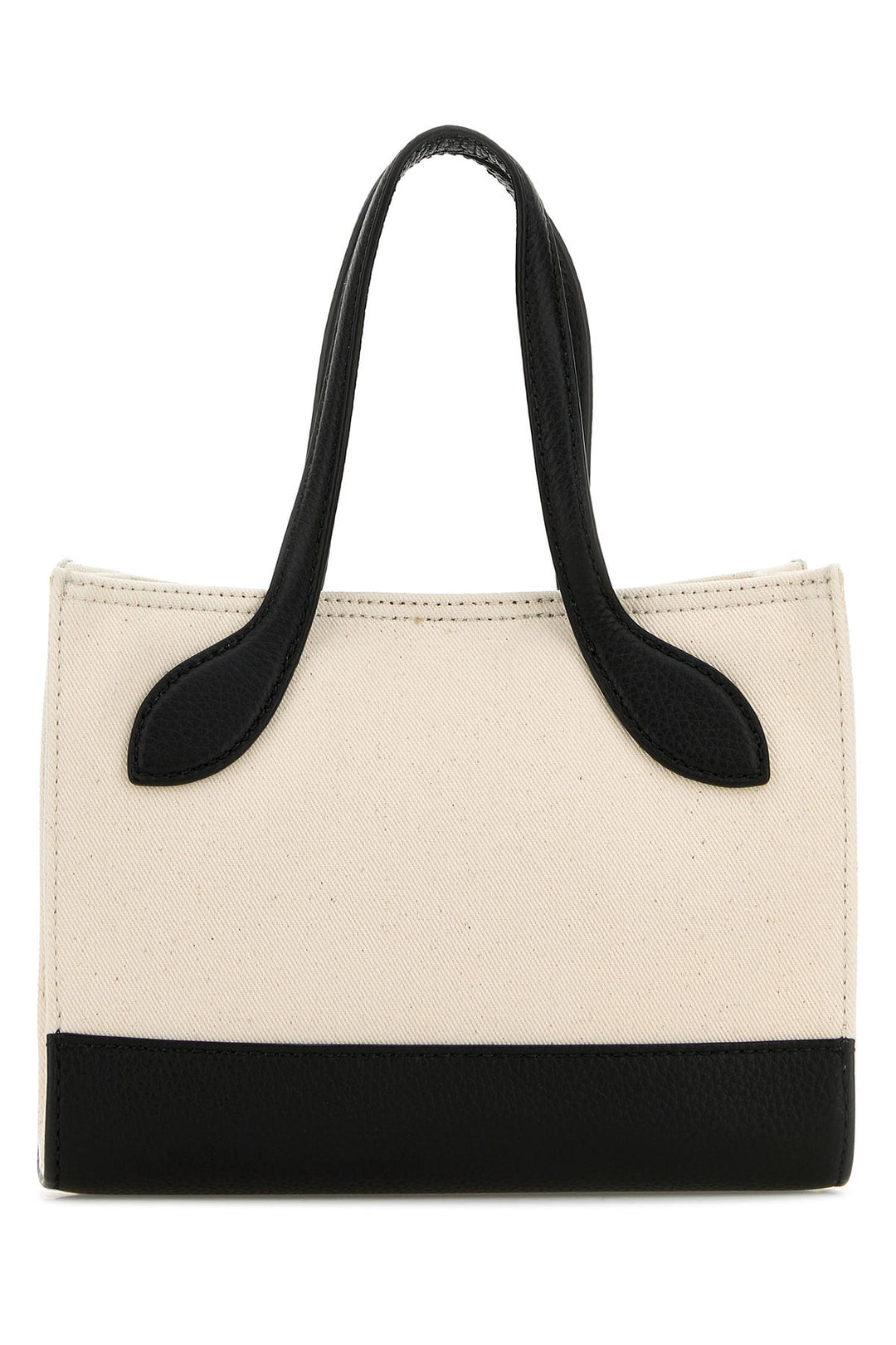 Melange ivory canvas Keep On handbag