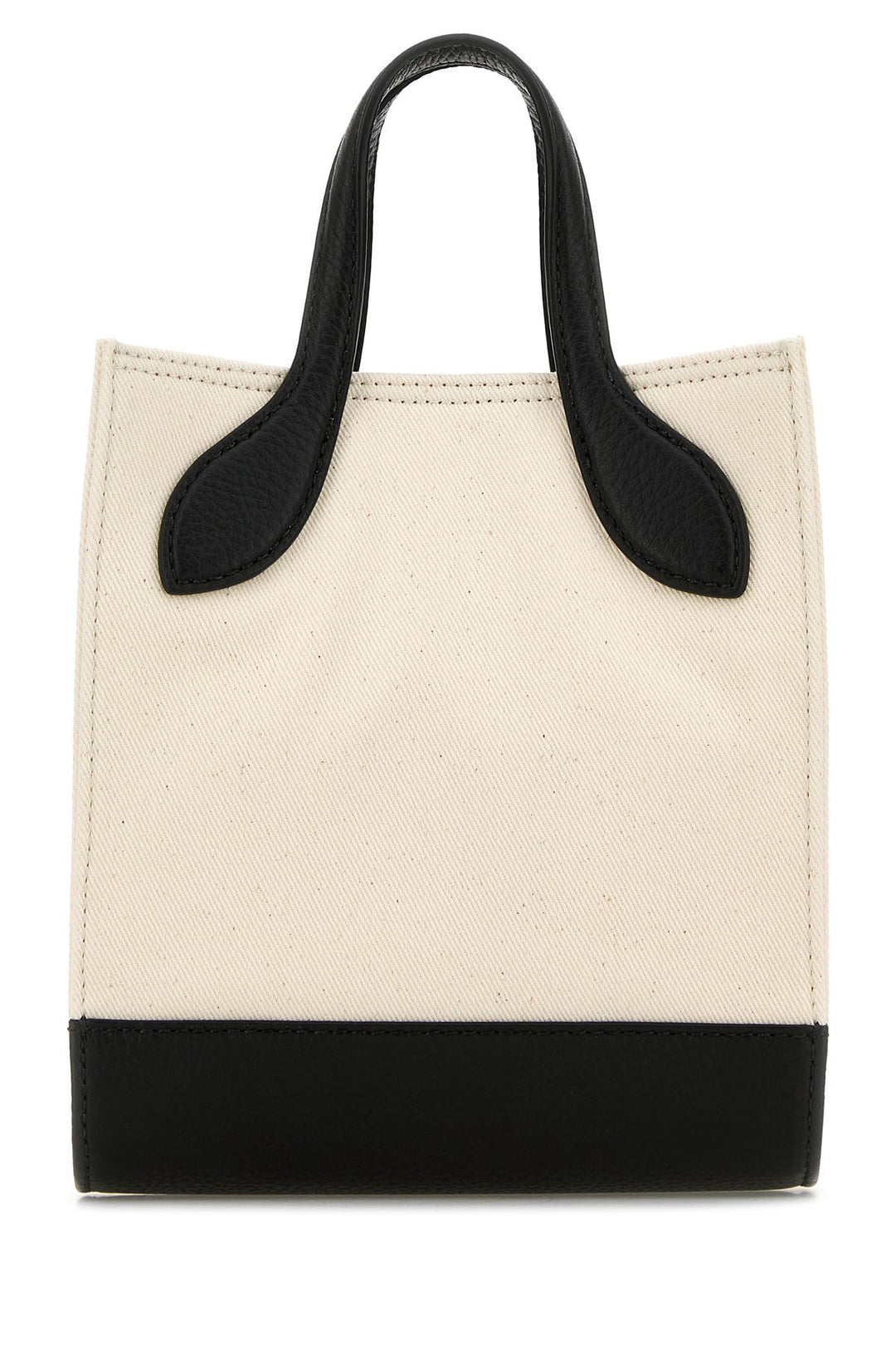 Melange ivory canvas Keep On handbag