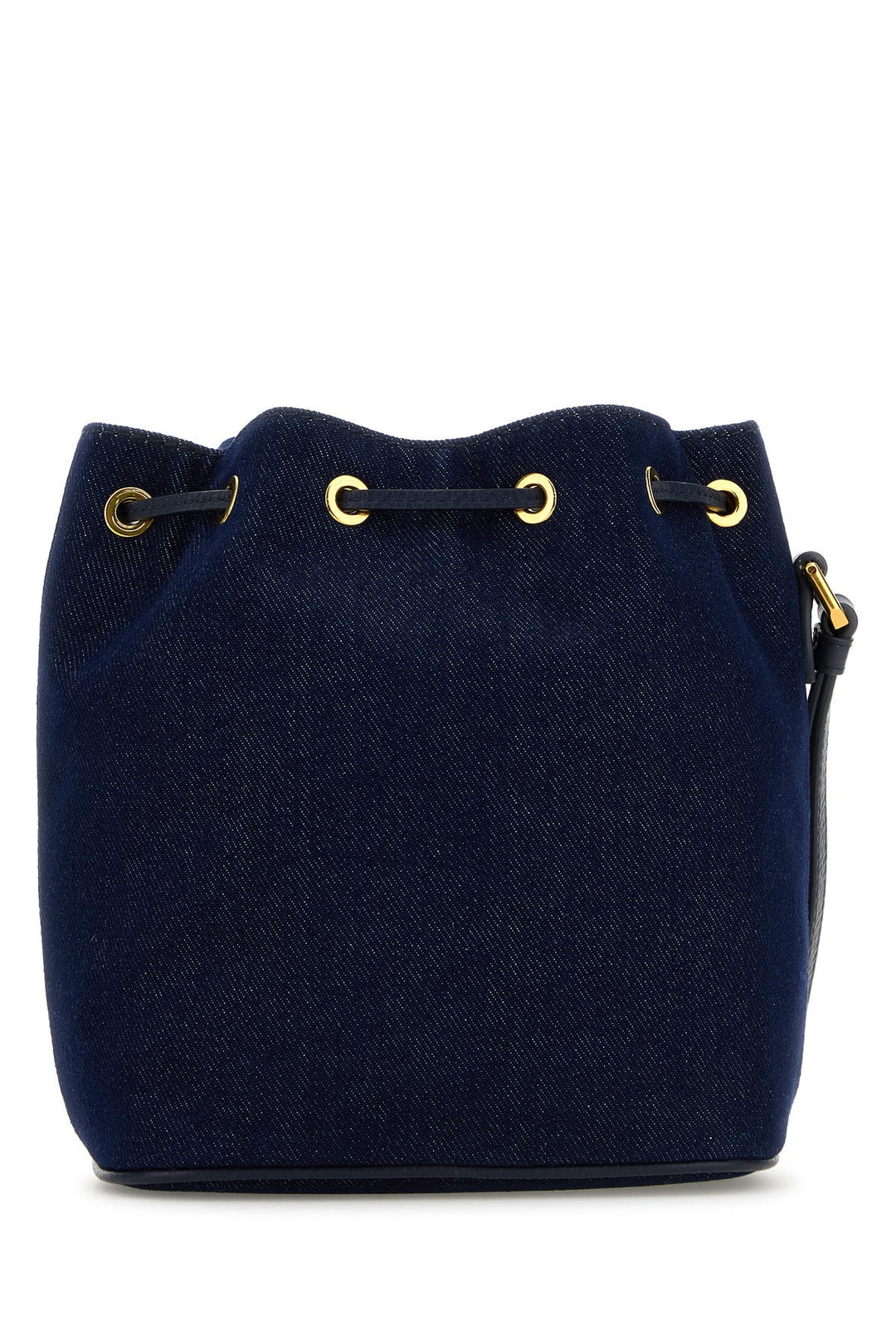 Denim mini Bar bucket bag