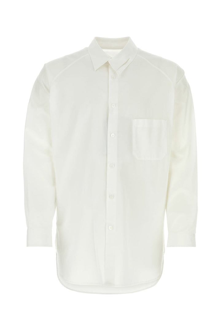 White poplin shirt